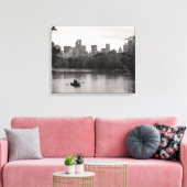 Toile Bateau à Central Park NYC (Toile) (Insitu(Salon))