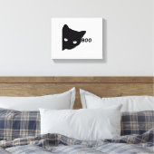 Toile Bateau à chat noir Chats cadeaux Halloween (Insitu(Chambre))
