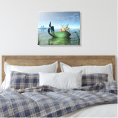 Toile Bateau à papillon (Insitu(Chambre))