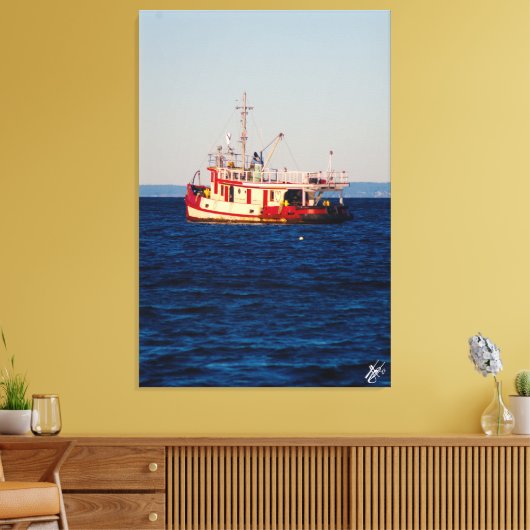Toile Bateau à remorque sur la baie Mutiny #2 (Insitu(Salon))