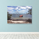 Toile Bateau à voile (Insitu (Plancher de Bois))