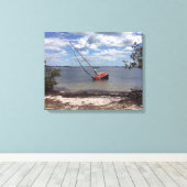 Toile Bateau à voile (Insitu (Plancher de Bois))