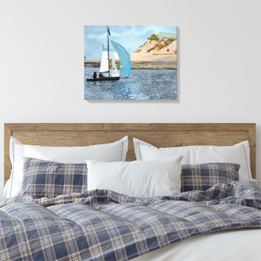 TOILE BATEAU À VOILE (Insitu(Chambre))