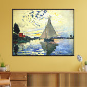 Toile Bateau à voile au Petit Gennevilliers (Insitu(Salon))