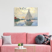 Toile Bateau à voile de Monet Impressionnisme français C (Insitu(Salon))