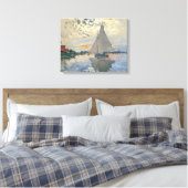 Toile Bateau à voile de Monet Impressionnisme français C (Insitu(Chambre))