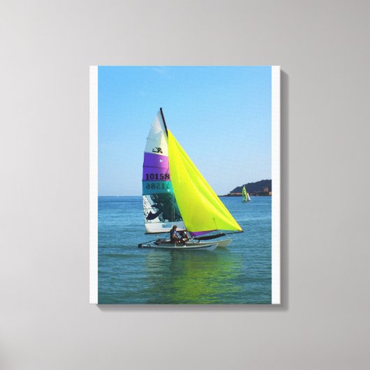 Toile Bateau à voile Hobie (Recto)