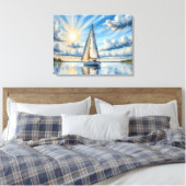 Toile Bateau À Voile Sous Le Soleil (Insitu(Chambre))
