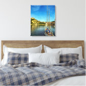 Toile Bateau approchant le rivage | Agropoli (Insitu(Chambre))