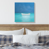 Toile Bateau blanc Kilifi 2012 (Insitu(Chambre))