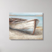 Toile Bateau blanchi à la chaux sur la rive (Recto)