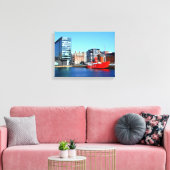 Toile Bateau dans l'Albert Dock (Insitu(Salon))