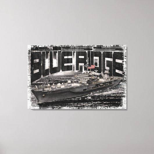 Toile Bateau de commande Blue Ridge Stretted Canvas Prin (Recto)