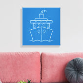 Toile Bateau de croisière (Insitu(Salon))
