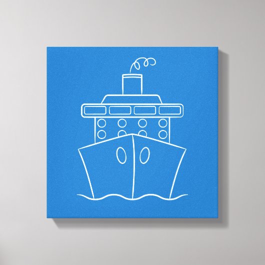 Toile Bateau de croisière (Recto)
