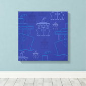 Toile Bateau de croisière (Insitu (Plancher de Bois))