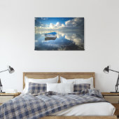 Toile Bateau De Ligne Sur L'Eau (Insitu(Chambre))