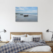 Toile Bateau de pêche à la plage (Insitu(Chambre))