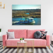 Toile Bateau de pêche dans le Bayou (Insitu(Salon))