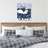 Toile Bateau de pêche - Yukon, Alaska (Insitu(Chambre))