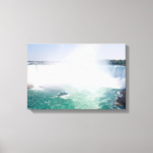 Toile Bateau et chutes Horseshoe de Niagara Falls
