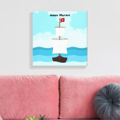 Toile Bateau pirate (Insitu(Salon))