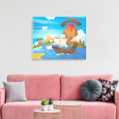 Toile Bateau pirate (Insitu(Salon))