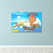 Toile Bateau pirate (Insitu (Plancher de Bois))