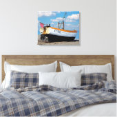 Toile Bateau sur la plage (Insitu(Chambre))