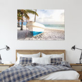 Toile Bateau sur la plage (Insitu(Chambre))