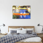 Toile Bateau sur la Seine Renoir Art (Insitu(Chambre))