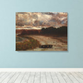Toile Bateau sur le rivage - Edward Mitchell Bannister (Insitu (Plancher de Bois))