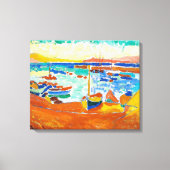 Toile Bateaux à Collioure | Andre Derain | (Recto)