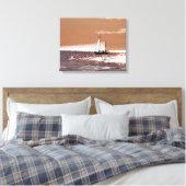 TOILE BATEAUX À VOILE (Insitu(Chambre))