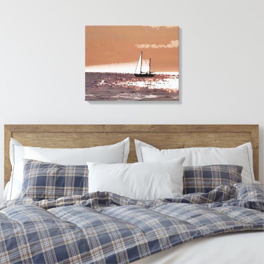 TOILE BATEAUX À VOILE (Insitu(Chambre))