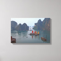 Bateaux à voile à Ha Long Bay - Vietnam, Asie