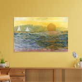 Toile Bateaux à voile à l'Horizon (Insitu(Salon))