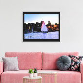 Toile Bateaux à voile du Nil (Insitu(Salon))