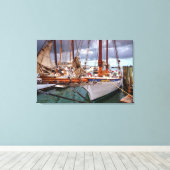 Toile Bateaux À Voile Morts À Key West (Insitu (Plancher de Bois))