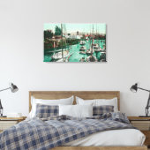 Toile Bateaux à voile sur Napa River Scene Napa, CA (Insitu(Chambre))