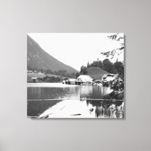 Toile Bateaux chez Konigssee, c.1910