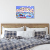 Toile Bateaux dans le port, St Ives (Insitu(Chambre))