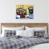 TOILE BATEAUX DE CANAL (Insitu(Chambre))