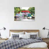 TOILE BATEAUX DE CANAL (Insitu(Chambre))