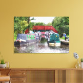 TOILE BATEAUX DE CANAL (Insitu(Salon))