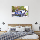 TOILE BATEAUX DE CANAL (Insitu(Chambre))