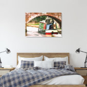 TOILE BATEAUX DE CANAL (Insitu(Chambre))