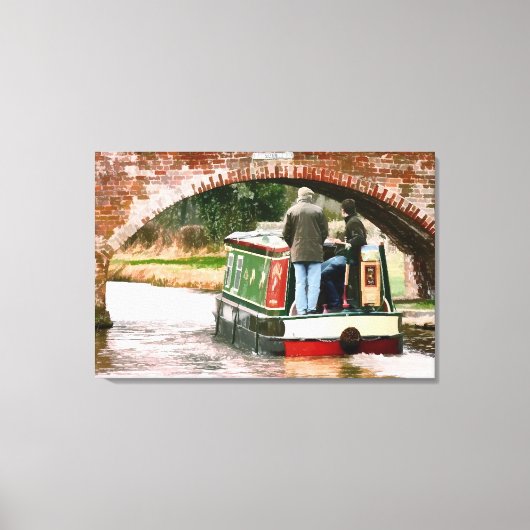 TOILE BATEAUX DE CANAL (Recto)