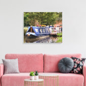 TOILE BATEAUX DE CANAL (Insitu(Salon))