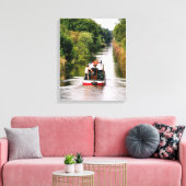 TOILE BATEAUX DE CANAL (Insitu(Salon))